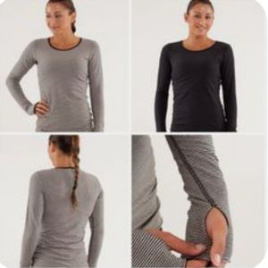 Lululemon Every Yogi reversible long sleeve shirt